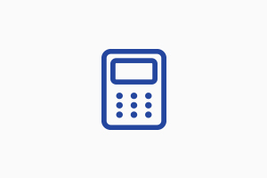 Animated calculator icon