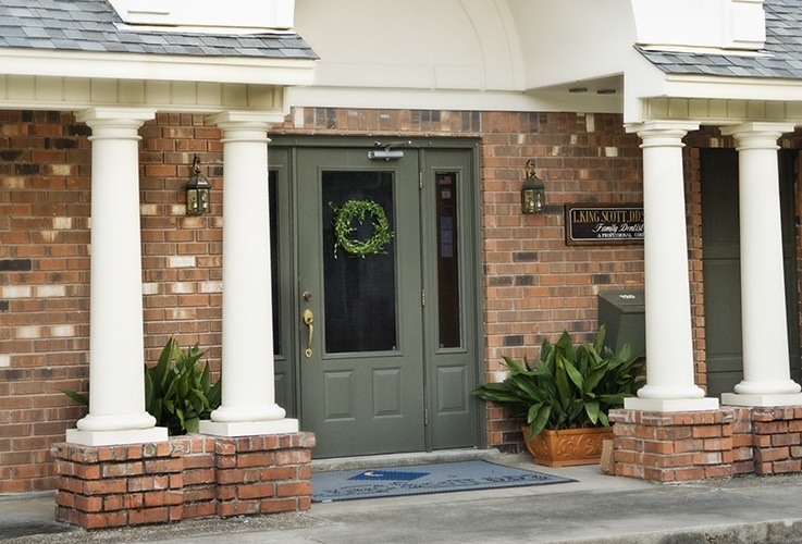 Front entry of dental office